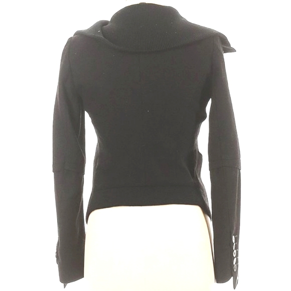 IMPROVD Fitted Blazer jacket tuxedo wool blend Funnel neck classic - Picture 7 of 16